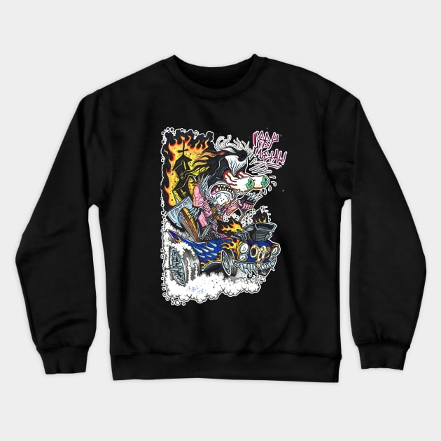 ABBATH BUILT MY HOTROD Crewneck Sweatshirt by Brownlazer